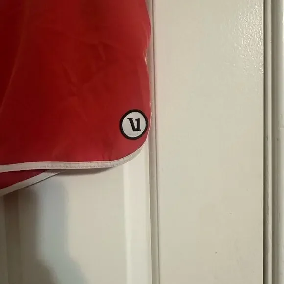 Vuori melon Tavi Athletic Shorts with Elastic tie Waistband size large - Picture 6 of 7